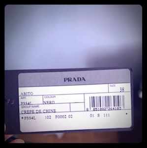 Brand new Prada dress